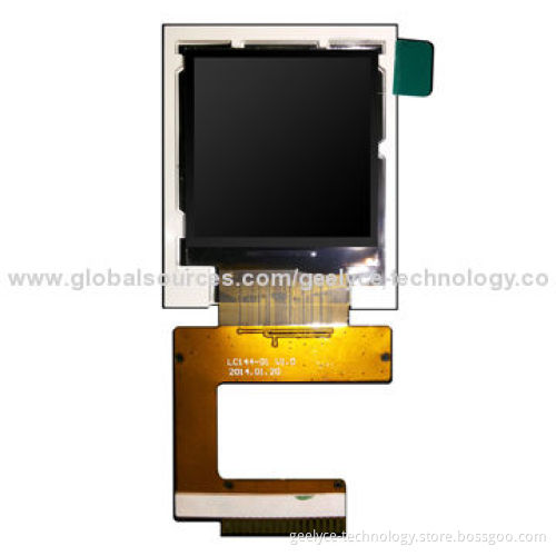 1.44-inch TFT LCD Display, 128 x RGB x 128P Resolution, 8/16-bit Interface and LED Backlight